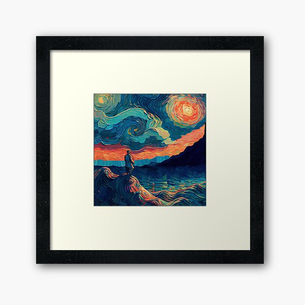 Aperçu de l'œuvre Illustrations inspirées de Vincent van Gogh créée et vendue par VISIONARTIST.