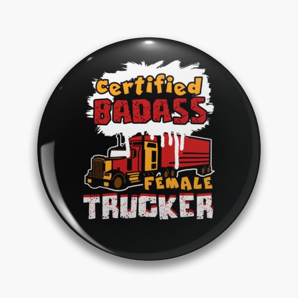 Item preview, Certified Female Trucker designed and sold by aryagiri.