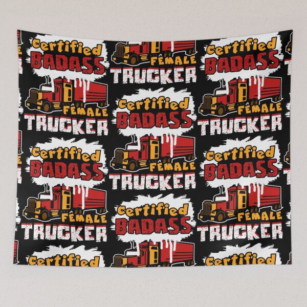Item preview, Certified Female Trucker designed and sold by aryagiri.
