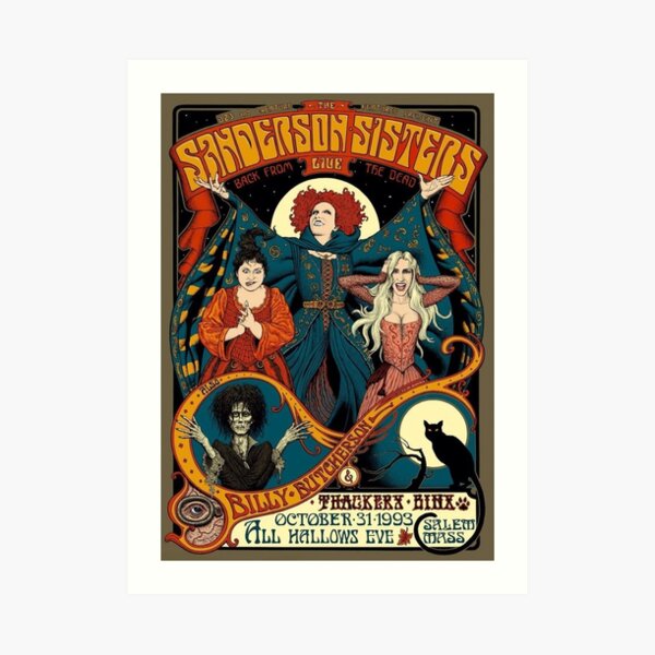 The Sanderson Sisters Art Print