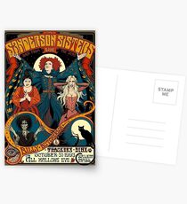 The Sanderson Sisters Postcards
