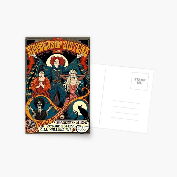 The Sanderson Sisters Postcard