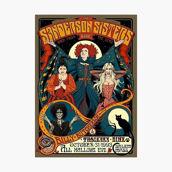 The Sanderson Sisters Photographic Print
