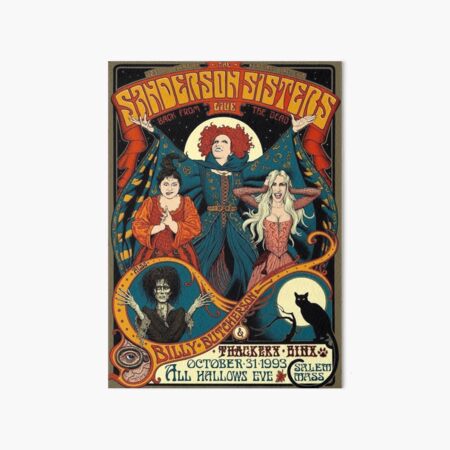 The Sanderson Sisters Art Board Print