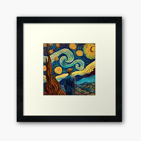 Aperçu de l'œuvre Illustrations inspirées de Vincent van Gogh créée et vendue par VISIONARTIST.
