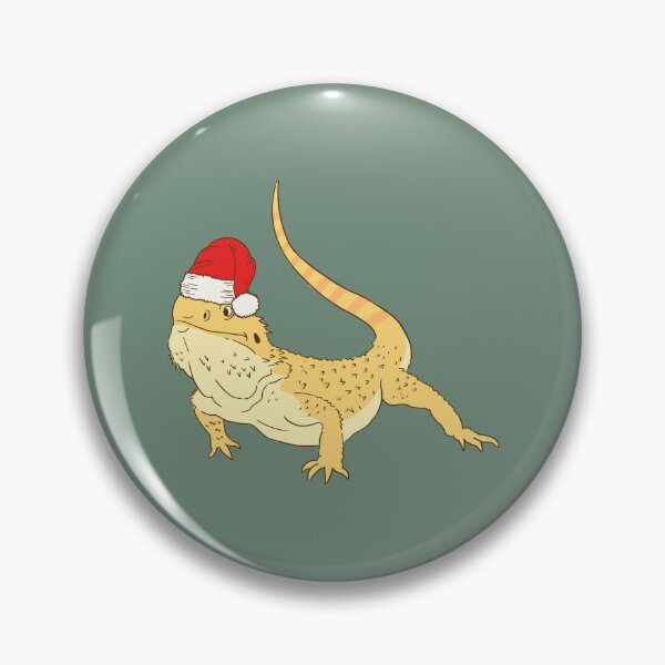 Item preview, Santa Bearded Dragon Christmas Lizard Reptile Animal Holiday designed and sold by thepawster.