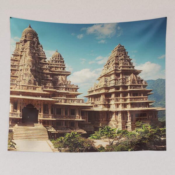 Item preview, Temple in the Hills designed and sold by OccultDreams.