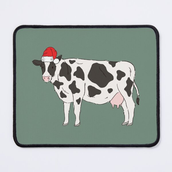 Item preview, Santa Cow Christmas Farm Animal Holiday designed and sold by thepawster.