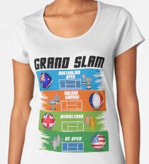 Grand Slam of Tennis Women's Premium T-Shirt