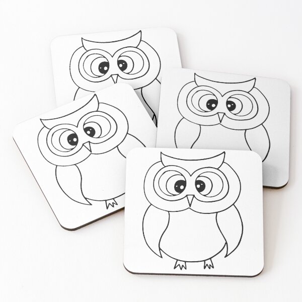 Item preview, Owl T-Shirts and sticker designed and sold by Billium Halder.