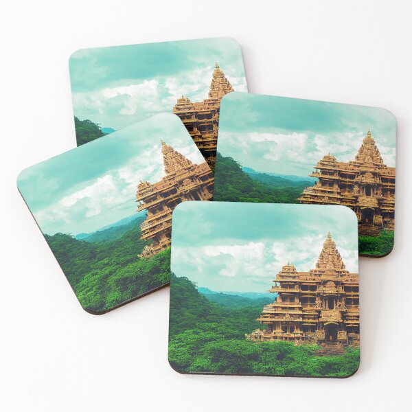 Item preview, Temple in the Hills (Variation) designed and sold by OccultDreams.