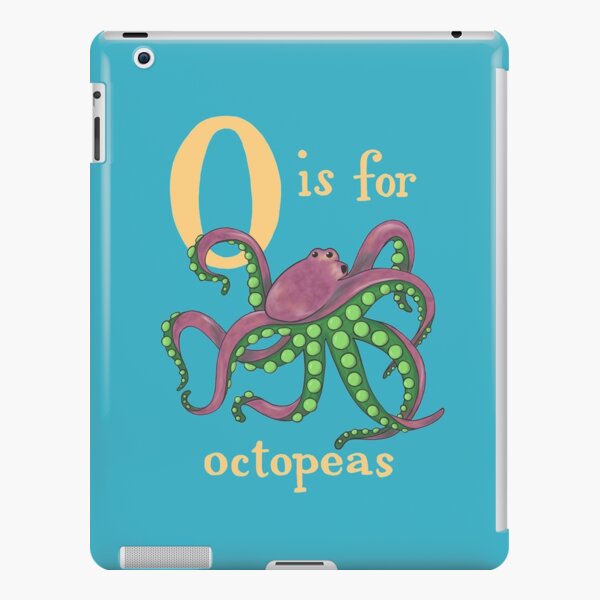 O is for Octopeas iPad Snap Case