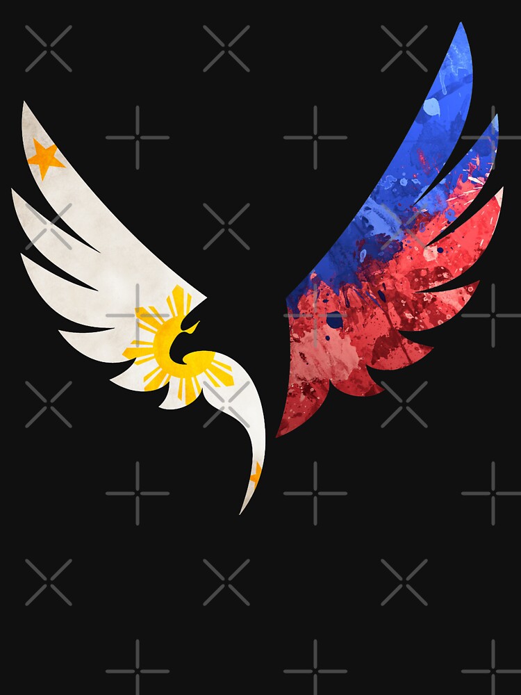 Philippines T-Shirt - Philippine Eagles Filipino Flag T-Shirt