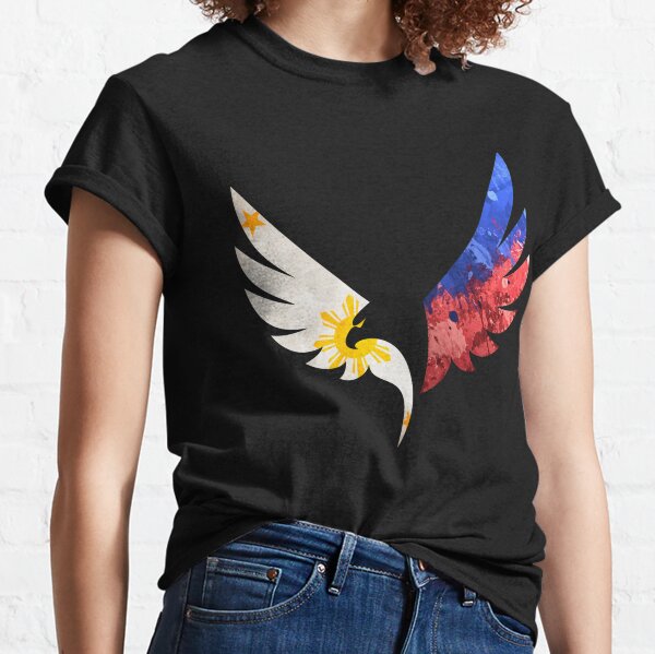 Philippines T-Shirt - Philippine Eagles Filipino Flag T-Shirt