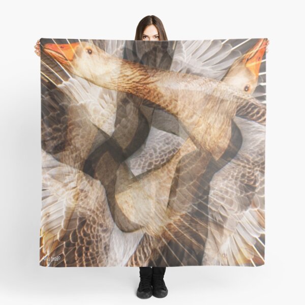 Designs Inspired By Nature: Greylag Goose Flight Scarf