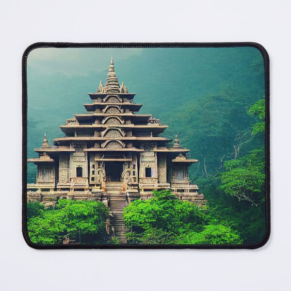 Item preview, Temple in the Jungle (Variation) designed and sold by OccultDreams.