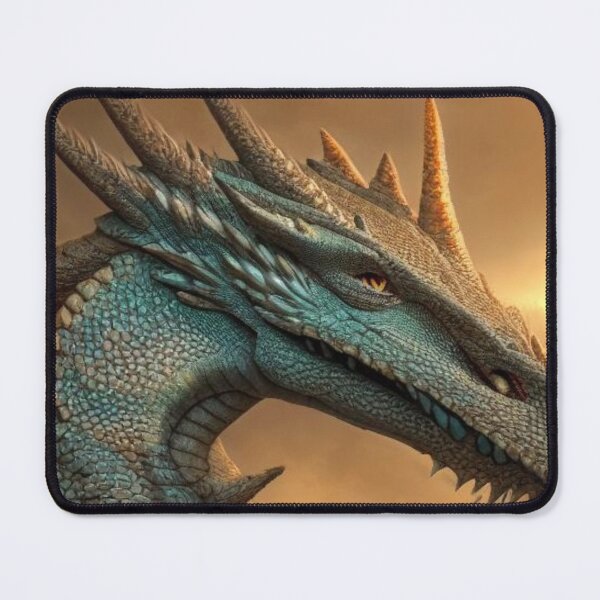 Item preview, Blue dragon, gold sky designed and sold by ArtySaxon.