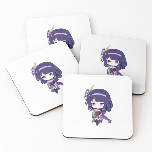 Item preview, Raiden Shogun Sticker (Burst) designed and sold by Aquisces.