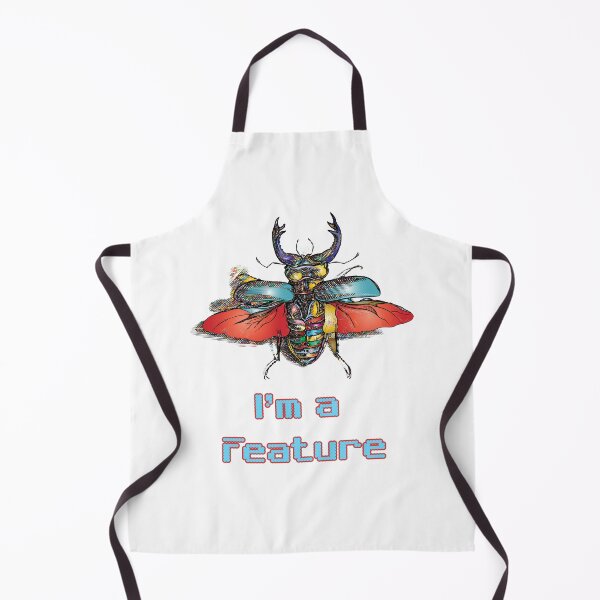 Item preview, 'I'm a Feature' Colored - Retro Design for T-shirts, mugs, phone cases and other accessories designed and sold by Ridiculam Toga.