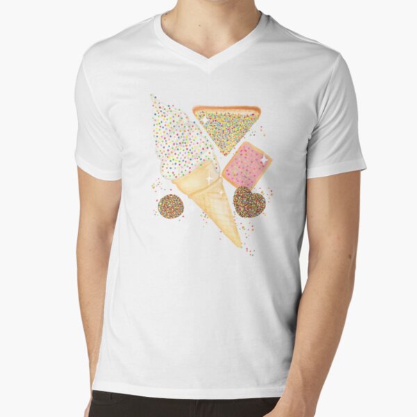 I Love You 100s and 1000s | Pink V-Neck T-Shirt