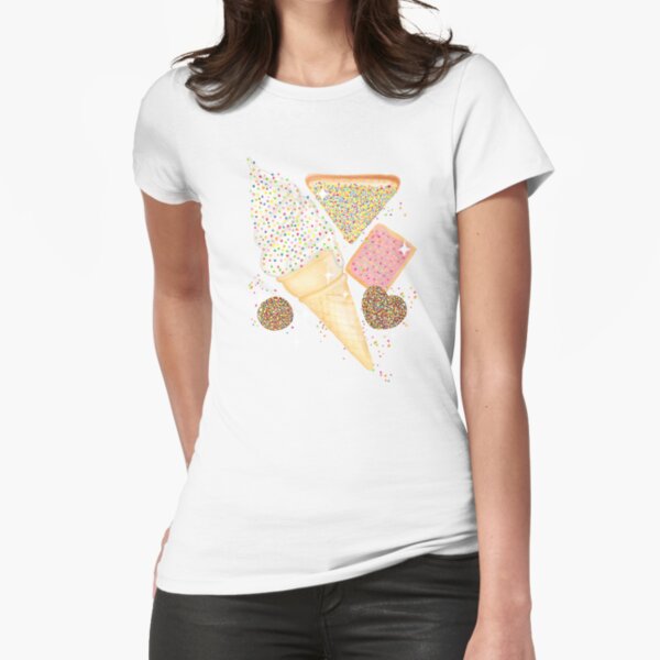 I Love You 100s and 1000s - Pink Fitted T-Shirt