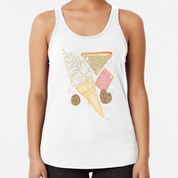 I Love You 100s and 1000s - Pink Racerback Tank Top