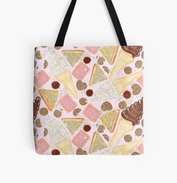 I Love You 100s and 1000s - Pink All Over Print Tote Bag