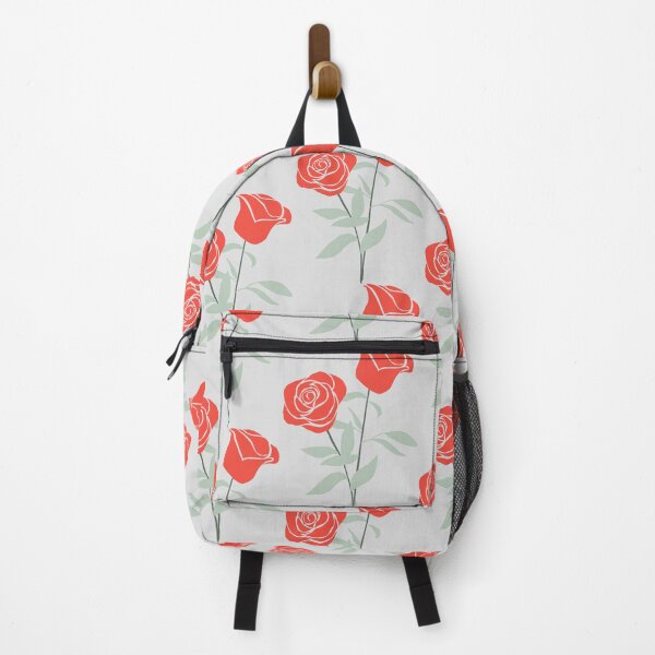 Aperçu de l'œuvre fleur de rose rouge de style vintage créée et vendue par Faithprint Studio.