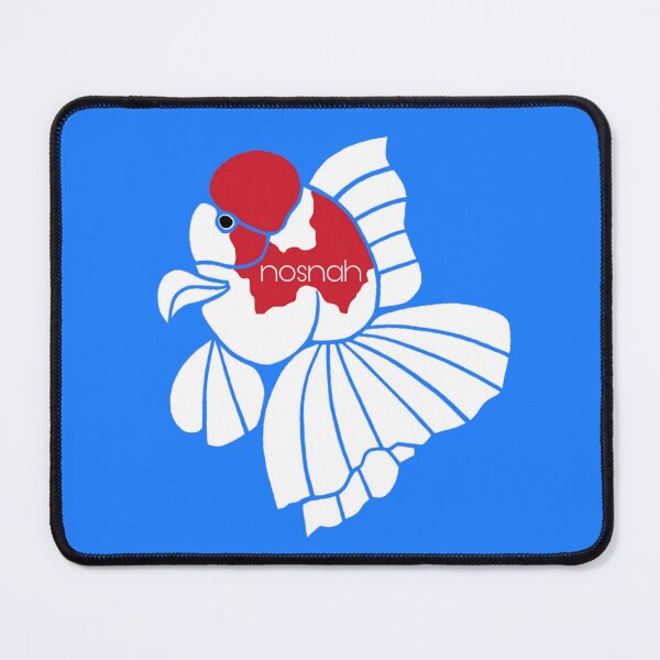 Item preview, Red and White Oranda Goldfish Logo H2 designed and sold by Nosnah.