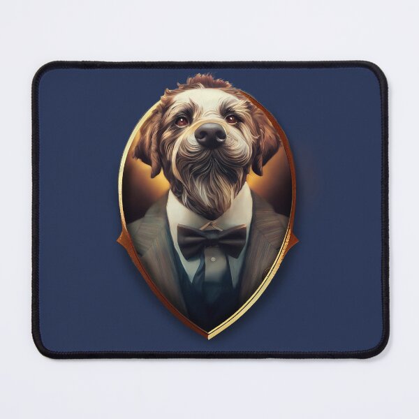 Item preview, Gentleman dog | Hyperrealistic painting | Gift for dog and animal lovers designed and sold by AsabIIArt.