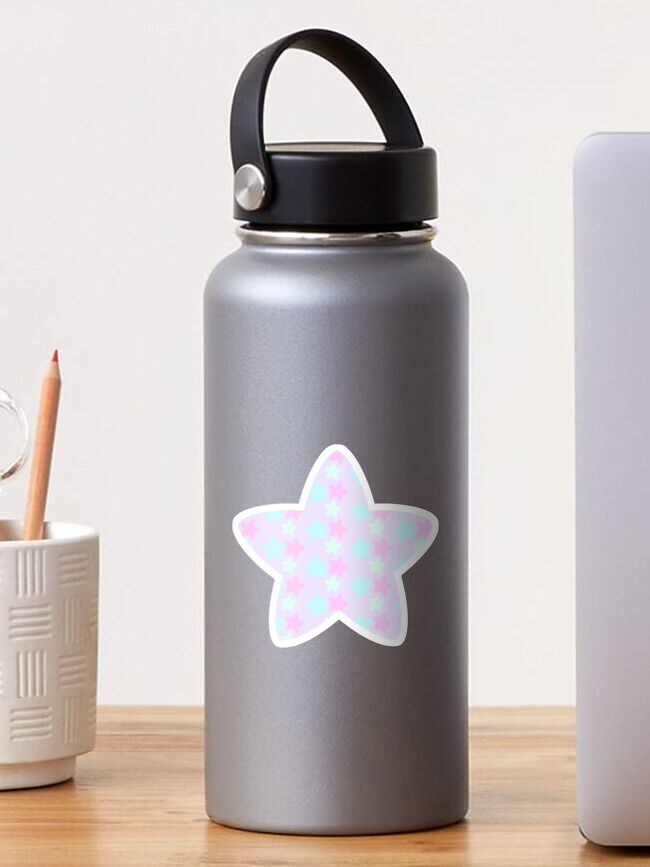 Thumbnail 1 of 3, Sticker, Wee Midi Pastel Stars designed and sold by CanisPicta.