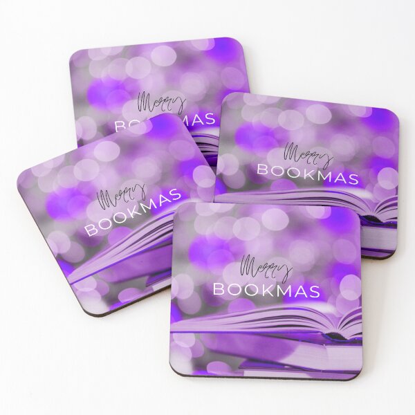 Item preview, Merry bookmas purple design designed and sold by marlynlove.