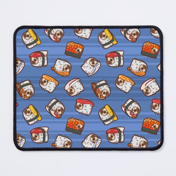 Item preview, Sushi Puglie and the Great Wave designed and sold by Puglie Pug.