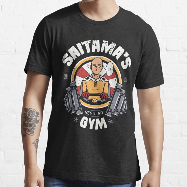 One Punch Man Anime T-shirt - Saitama's Gym