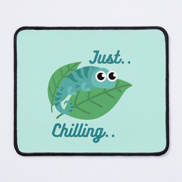 Item preview, Just chillig cute chameleon designed and sold by JJMasters.