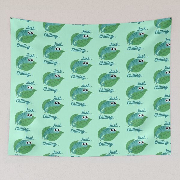 Item preview, Just chillig cute chameleon  designed and sold by JJMasters.