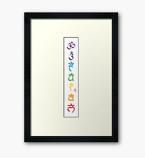 Chakras Framed Print