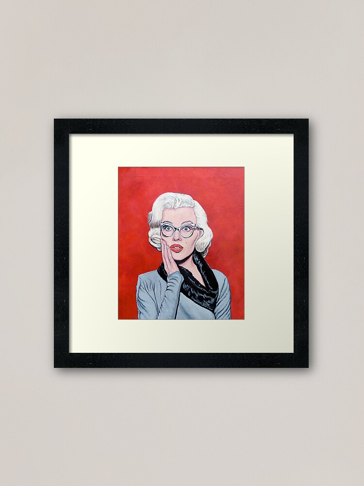 Alternate view of OMG Framed Art Print