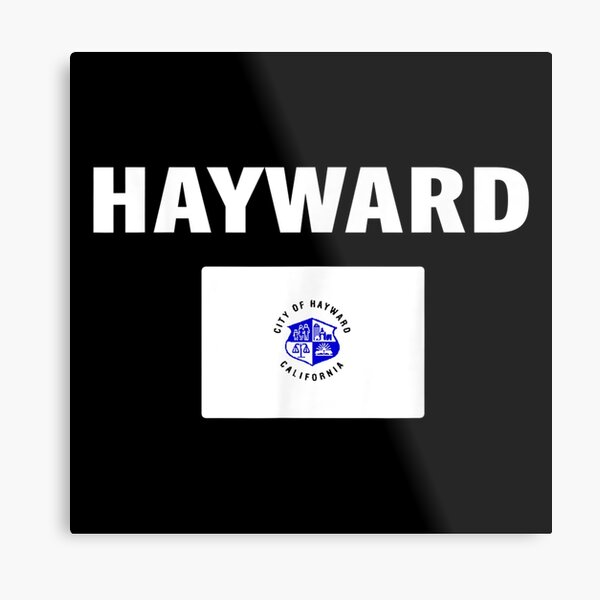 Hayward Flag National pride Gift souvenir Metal Print