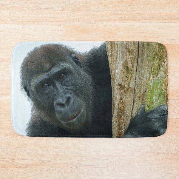 Item preview, Gorilla Behind The Tree designed and sold by rawshutterbug.