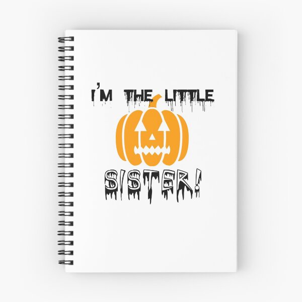 Item preview, I'm The Little Sister - Halloween Pumpkin designed and sold by No-Leg-Bones.