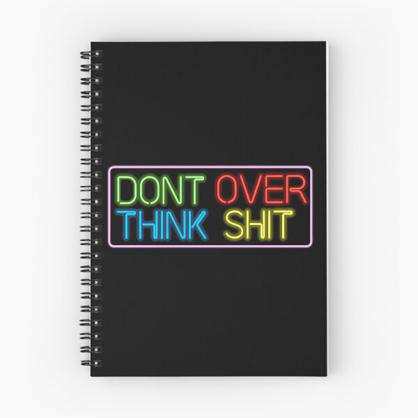 Item preview, DONT OVER THINK SHIT (Kenny Beats - The Cave) designed and sold by prakosokoil.