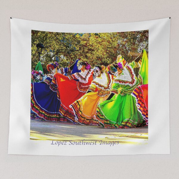 Item preview, Southwest Folklorico Day of the Dead Dancers designed and sold by William E Lopez.