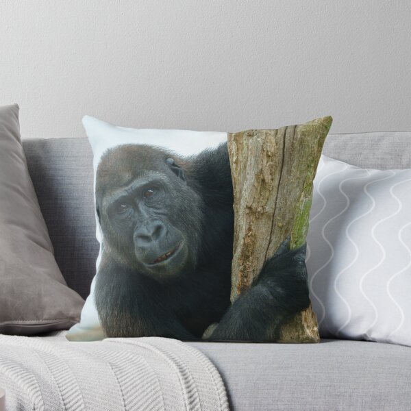 Item preview, Gorilla Behind The Tree designed and sold by rawshutterbug.