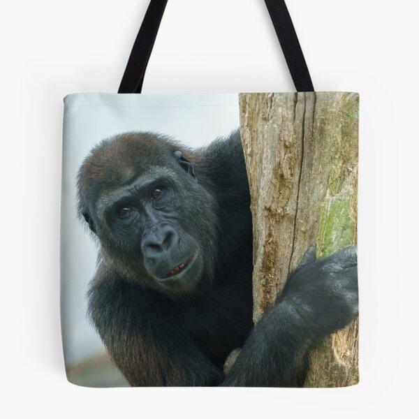 Item preview, Gorilla Behind The Tree designed and sold by rawshutterbug.
