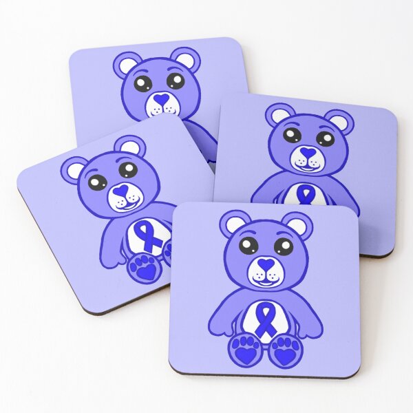 Item preview, Dark Blue Warrior Bear  designed and sold by Chronic Illness Awareness Shop.