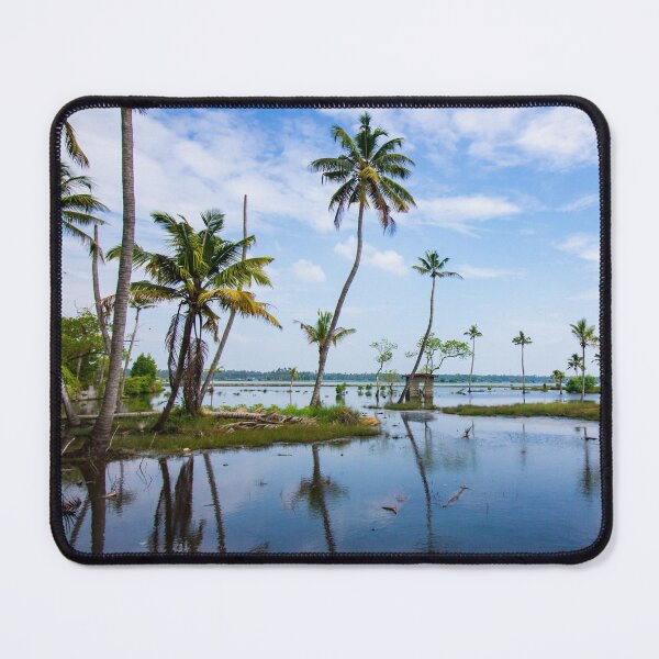 Item preview, Kerala Gods own country - Landscape photograph of backwaters of Kerala | For photography lovers| Indian photography  designed and sold by Arteartz.