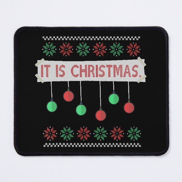 Item preview, It Is Christmas Ugly Christmas Sweater Funny Sign Ornaments designed and sold by IsraelCastro.