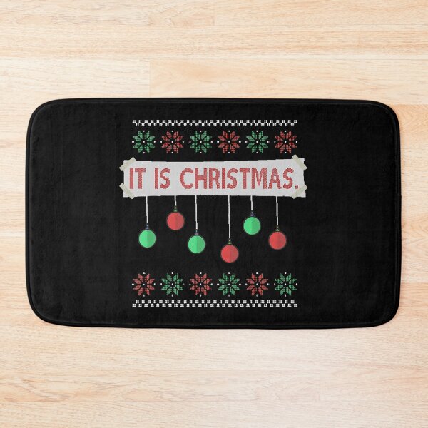 Item preview, It Is Christmas Ugly Christmas Sweater Funny Sign Ornaments designed and sold by IsraelCastro.