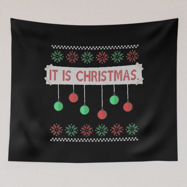 Item preview, It Is Christmas Ugly Christmas Sweater Funny Sign Ornaments designed and sold by IsraelCastro.